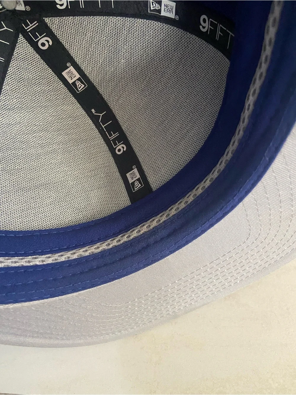 Royal blue New Era Los Angeles Dodgers cap adjustable Great Condition